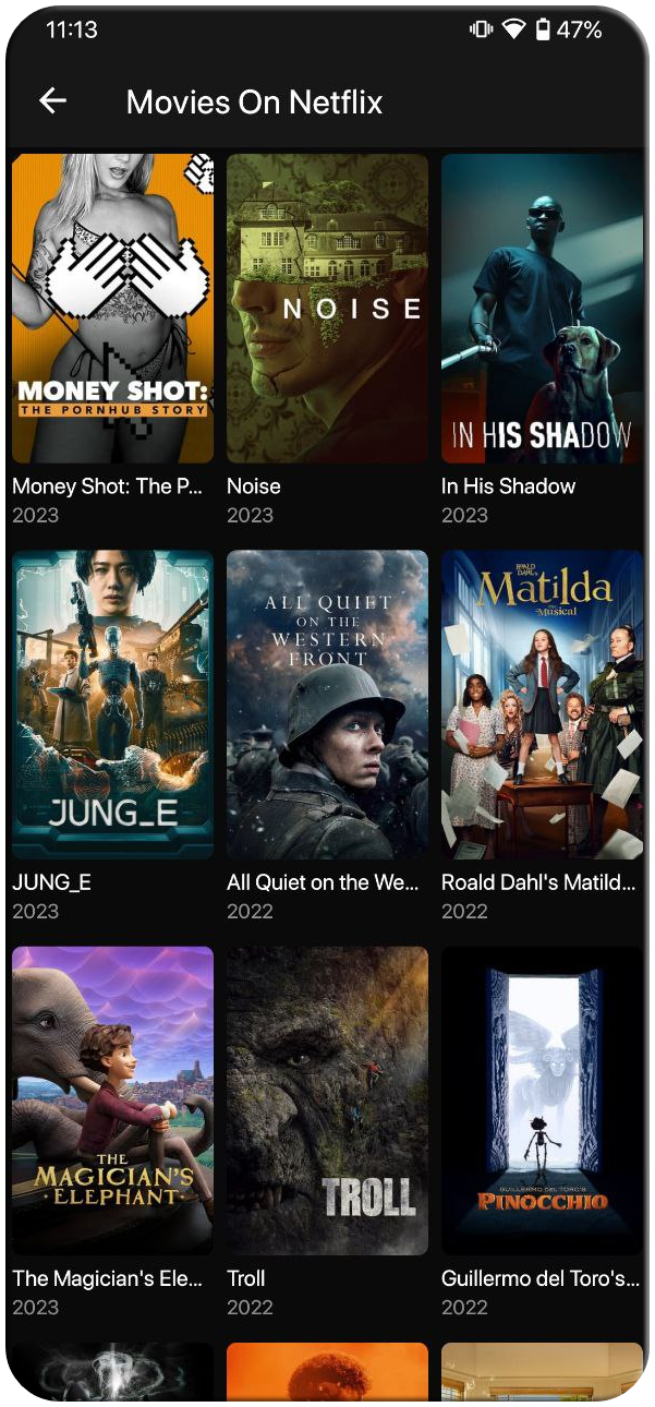 123movies App Screenshot 6