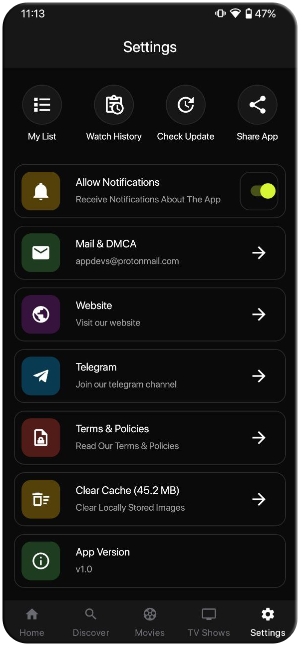 123movies App Screenshot 8